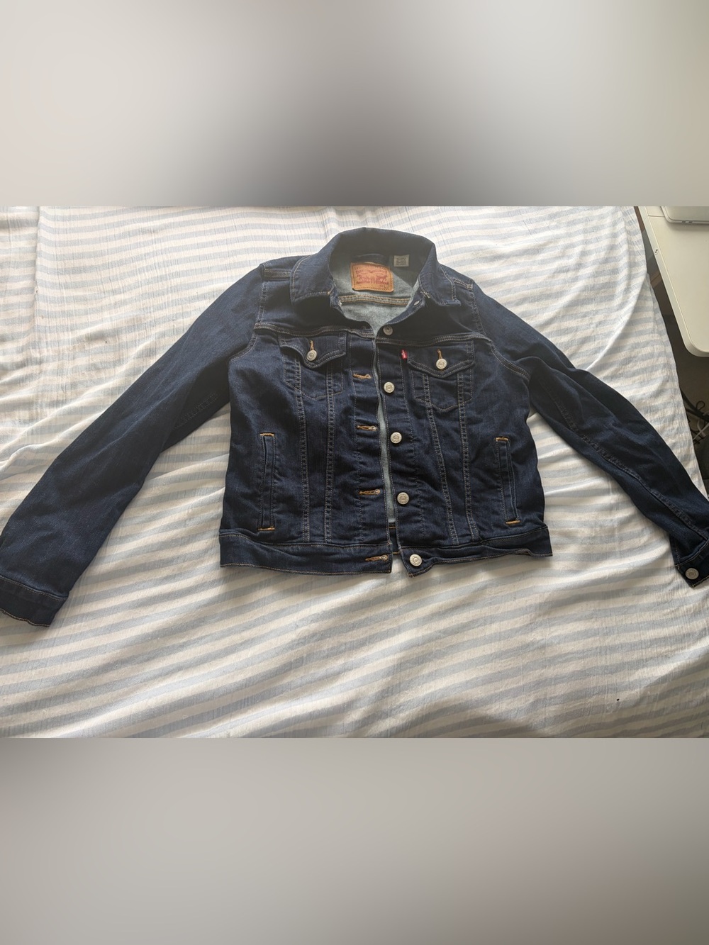 Levi's Women's Dark Blue Denim Jacket - Classic Trucker